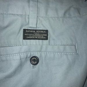 SOLD Banana Republic Emerson Chino Steel Blue